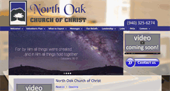 Desktop Screenshot of northoakchurch.com